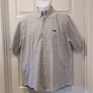 Chaps easy care short sleeved button down shirt.